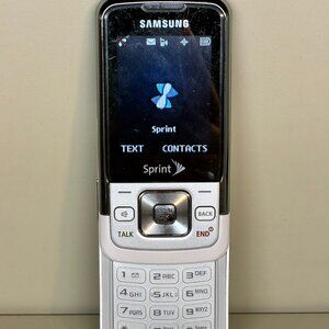 Samsung Seek SPH-M330 - White ( Sprint ) Cellular Phone